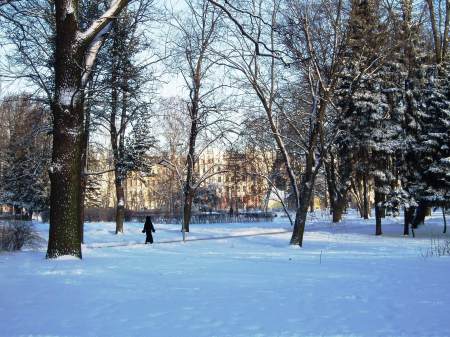 Riga in Snow