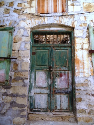 Syros Greece Old Door